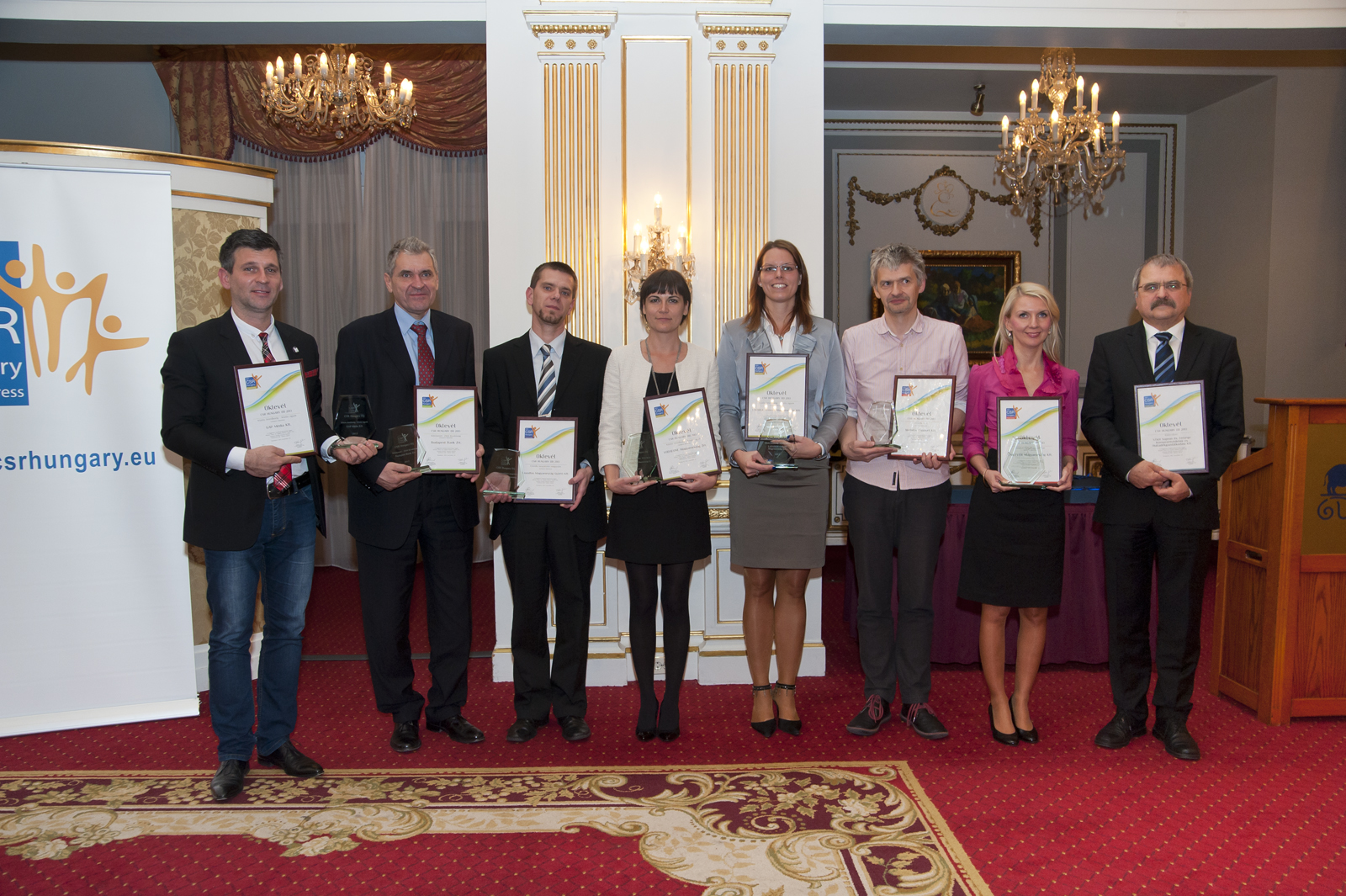 CSR Hungary díjazottak 2013
